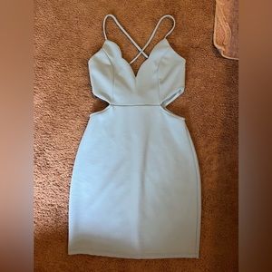 Blue Blush mini dress